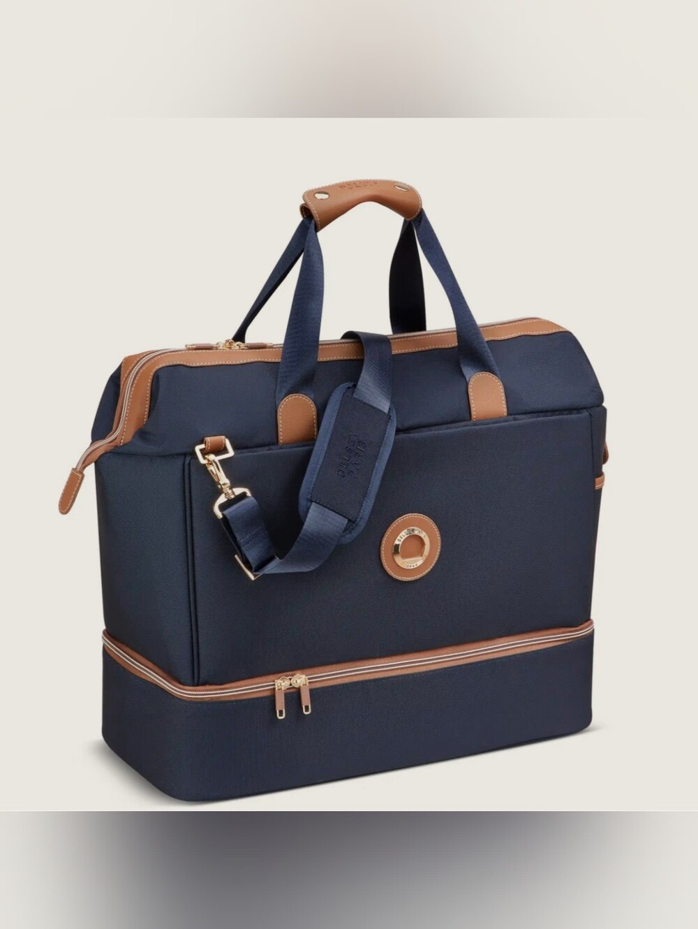 Delsey Paris Flanerie SE Weekender Bag Navy blue Travel Carry-on